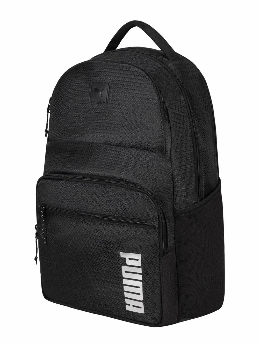 Puma Black Backpack with White Logo